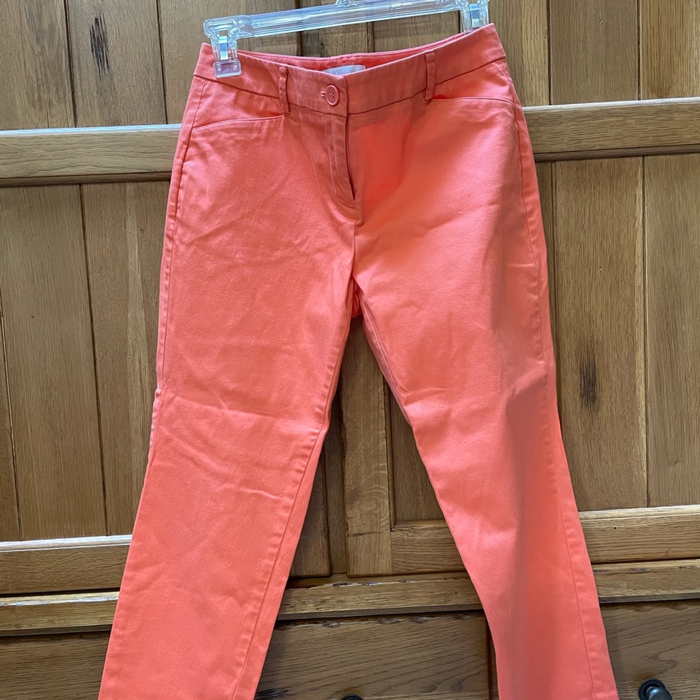 Orange chino type pants New York & co!!